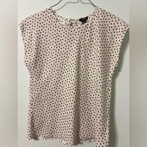Express Polka Dot Women's Top